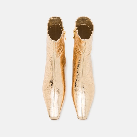 $119 NWOB MICHAEL Michael Kors
COSMO KITTEN BOOTIE - Ankle boots - pale gold - Picture 3 of 10